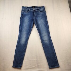 Lucky Brand Jeans Womens 4 / 27 Stella Skinny Ankle Stretch Blue Denim